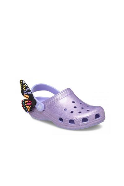 Crocs Classic Iam Butterfly Clog Children's Slippers - Mystic Purple