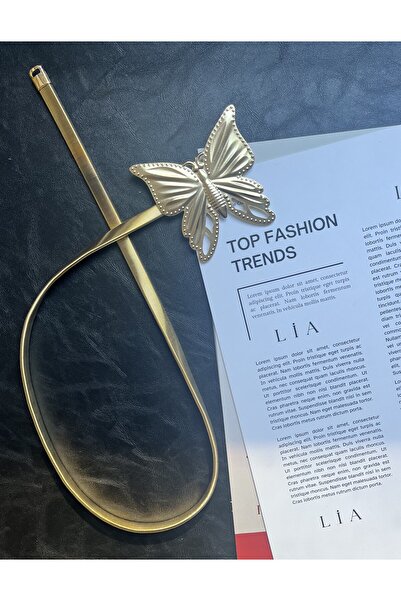 LİA KEMER freedom Curea cu model fluture pentru jachetă, rochie, pantaloni, r...