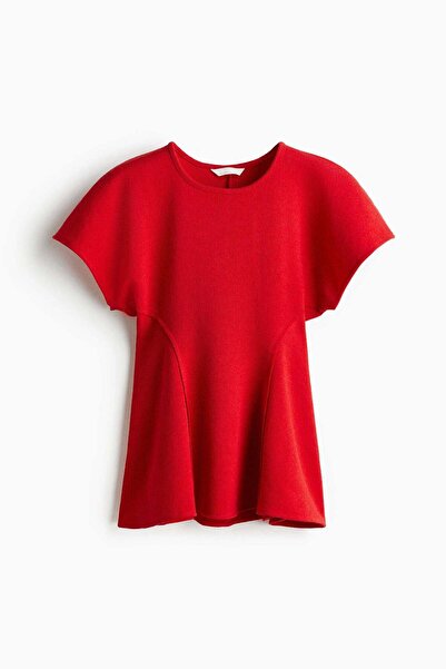 H&M Fine-knit flared top