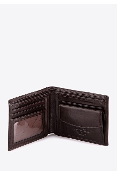 Wittchen Men's wallet with coat of arms brown brown leather