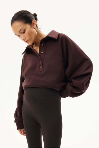 H&M بنطلون ضيق مضلع بدون درزات من MAMA