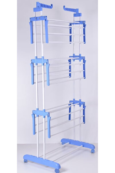 OEM Clothes dryer with 3 levels and hanger holder, dimensions 75x64x170cm