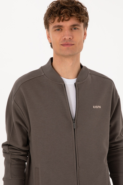 U.S. Polo Assn. Men's Mink Knitted Cardigan 50315612-Vr052