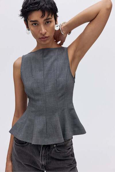 H&M Peplum top