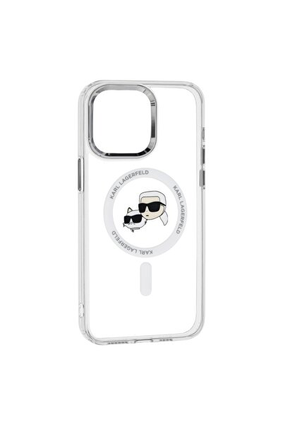 Karl Lagerfeld Case for IPhone 15 Pro Max, IML MagSafe, White