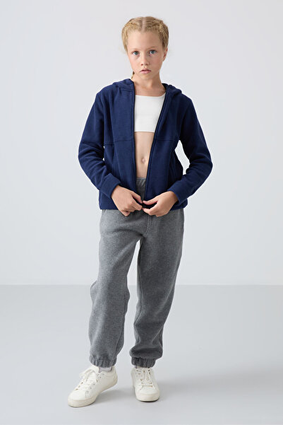 TOMMY LIFE Standard Fit Hooded Pack Indigo-Fiesta Girls' Sweatshirt - 75152