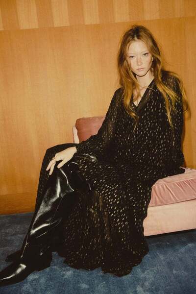 H&M Patterned maxi dress