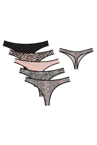 Donella 5-Pack Women's Thong 248145