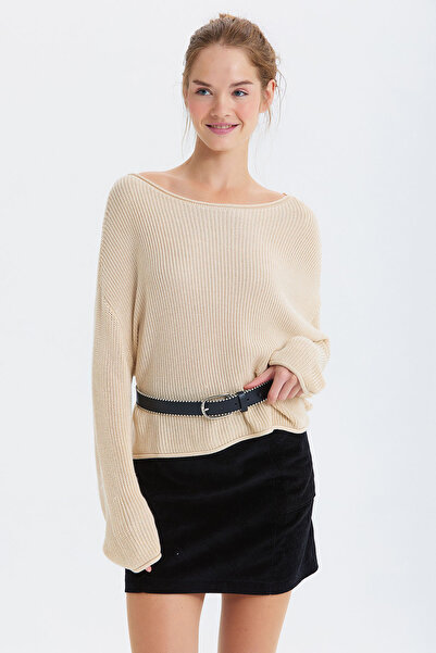 Clandestino Bead Detailed Bohemian Belt Black