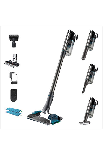 Philips Αναρροφητήρας κατακόρυφος XC8055/01, Aqua Plus, 25,2V, διάρκεια λειτουργίας 80 λεπτά, ώρα d