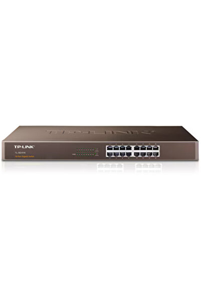 TP-LINK Διακόπτης TL-SG1016, 16 x 10/100/1000Mbps, με δυνατότητα τοποθέτησης ...