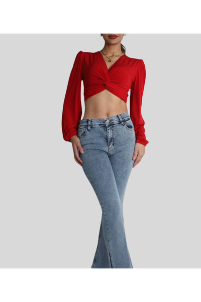 MQ Women's long-sleeved crop top