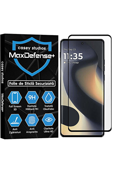 Casey Studios Folie Motorola Edge 2024, Full Cover, Ultra HD, Anti Zgarieturi...