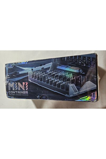 Generic Jakemy JM-8192 Mini Container CR-V Precision Screwdriver Toolkit - Gray Black