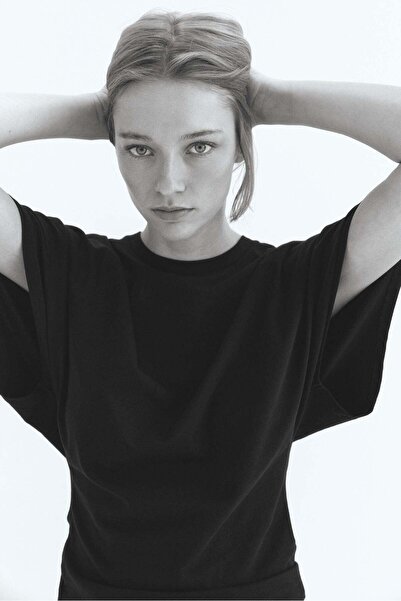 H&M Butterfly-sleeved T-shirt