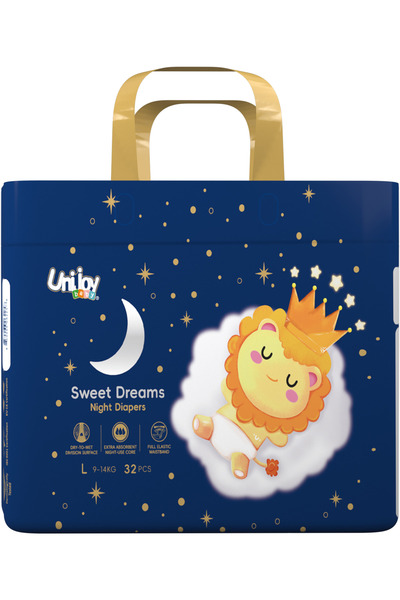Advanced Health Unijoy Sweet Dreams Diaper L - Jumbo - 9_14KG - Size(4) 32 pcs