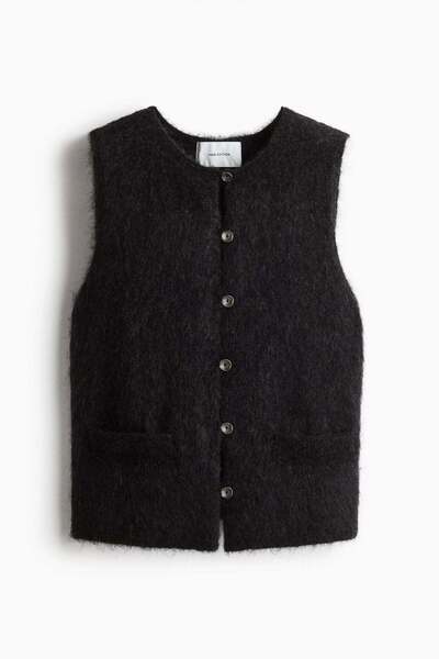 H&M Mohair-blend waistcoat