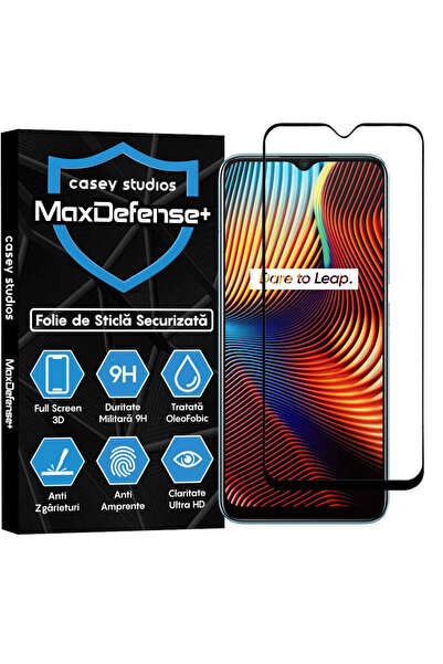 Casey Studios Folie Realme 7i/C11/C11 (2021), Full Cover, Ultra HD, Anti Zgarieturi, Anti Socuri, Margini Negre