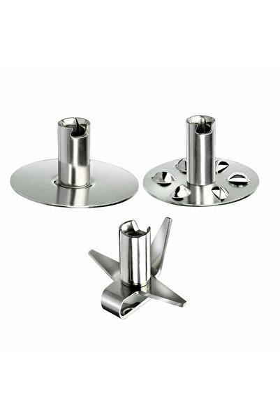 Bamix مجموعة خلاط يدوي فاخرة BAMİXM200 مع ضمان محرك مدى الحياة (عمق الغمر 20 سم) 3 شفرات باللون الأبيض والرمادي