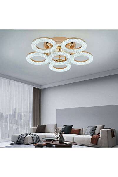 RFAN Candelabru LED, Model J300/5+1, Cu Telecomandă, 3 Tipuri de Lumină, 120W...