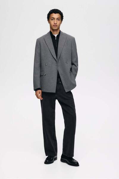 H&M Relaxed Fit Wool-blend jacket