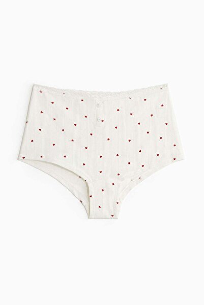 H&M Cotton pointelle shortie briefs