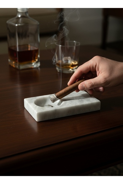 Me Gusta Home Doğal Mermer Puro Küllük