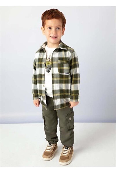 MAYORAL χειμερινό καρό πουκάμισο για αγόρια 4107