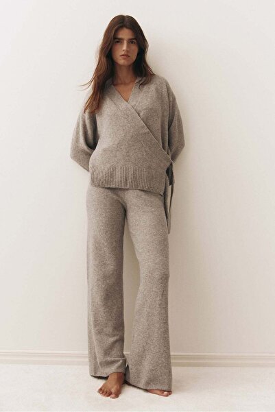 H&M Knitted wrap cardigan