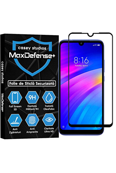 Casey Studios Film compatible with Xiaomi Redmi Note 7/Note 7 Pro, Full Cover, HD, Anti Scratch, Anti Shock