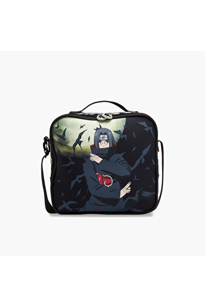 TV TOKYO Naruto Print Lunch Bag with Zip Closure