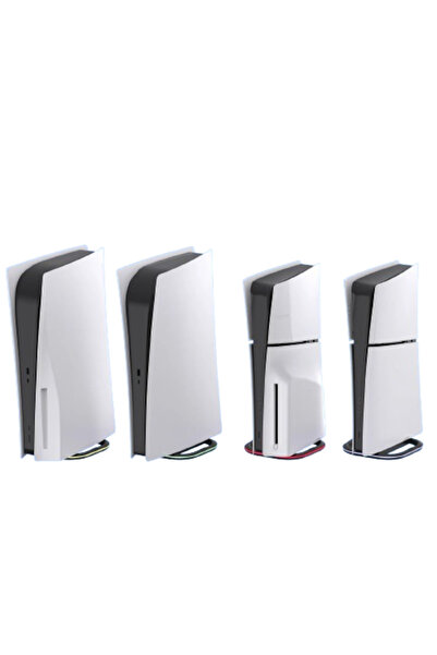 Honcam Vertical Stand for PlayStation 5 Slim, LED RGB, Black