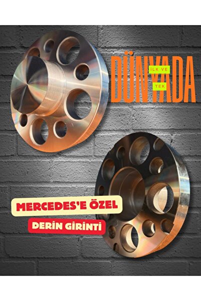 Aibach Pro Spacer MERCEDES W210-211 UZUN GÖBEKLİ SPACER TR TEK 5X112-66.6 15 ...