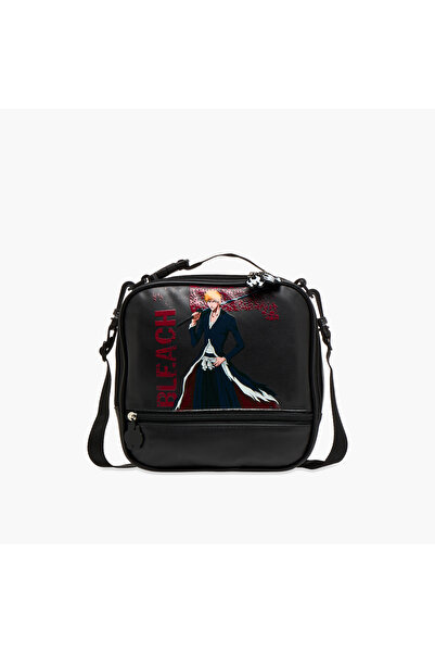 TV TOKYO Bleach Anime Print Lunch Bag with Zip Closure