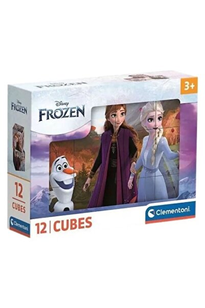 Almido Puzzle cub Frozen, 12 piese, 16x12 cm