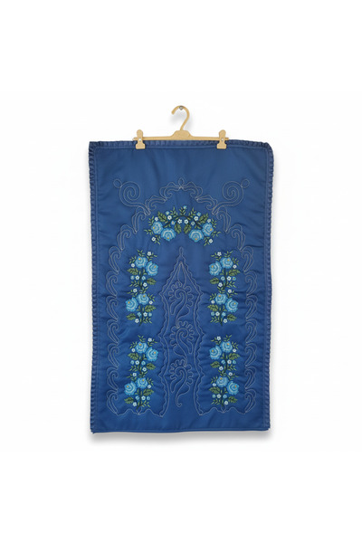 SENSSTEKSTİL 🌹   سجادة صلاة مطرزة بتصميم أنيق