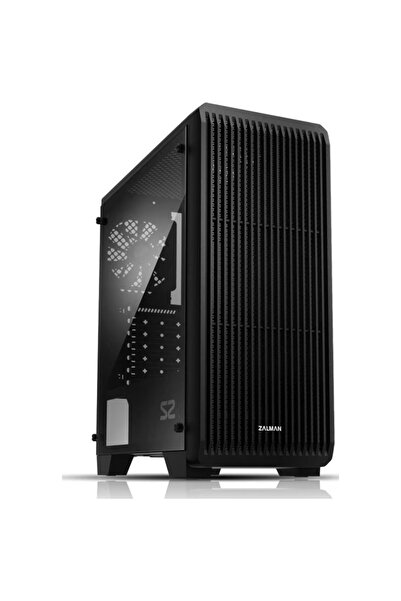 Zalman Κουτί S2, Μεσαίος Πύργος, χωρίς τροφοδοτικό, ATX, μαύρο