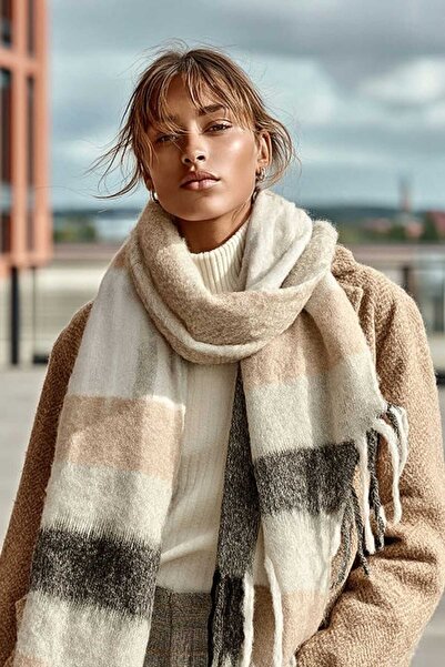 LAGRANZE Forest Breeze Women's Shawl Scarf