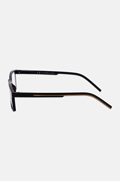 A & A Glasses Men WR-S6913S Rectangular Reading Glasses, Black