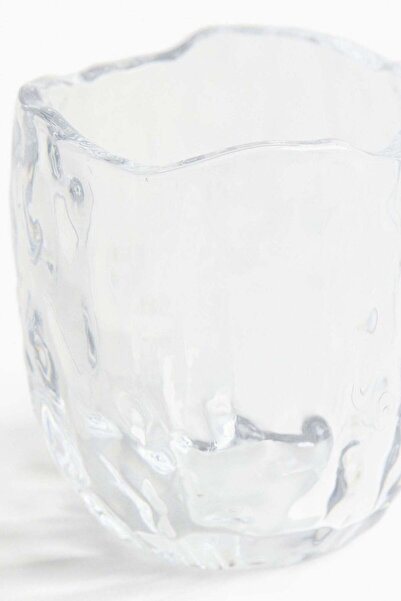 H&M Small glass tealight holder