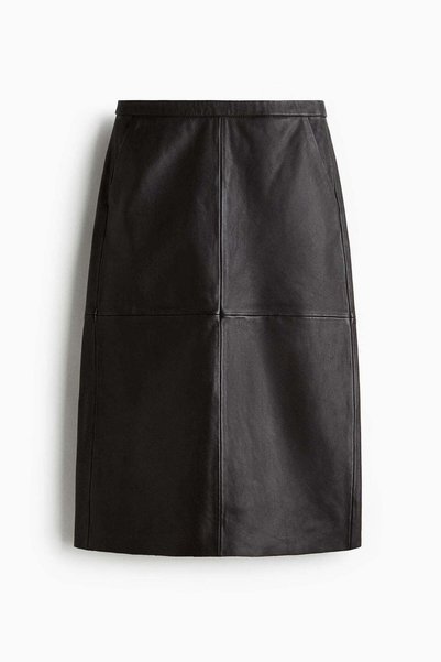 H&M Leather pencil skirt
