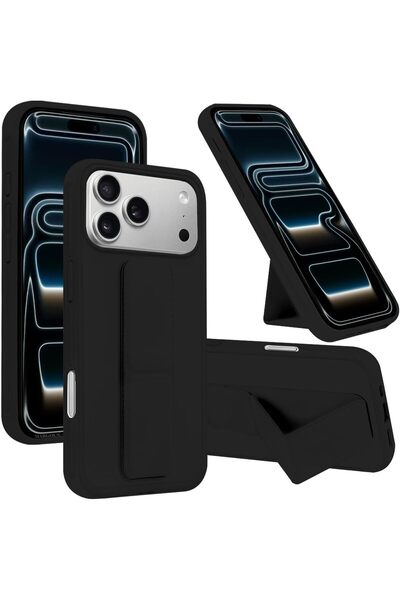 icase For iPhone 17 Pro Max Case Cover Finger Grip Holder Phone Car Magnetic ...