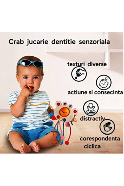 Almido Sensory Toy for Babies, Almido, Crab