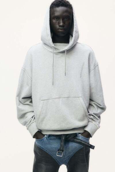 H&M Embroidery-detail hoodie