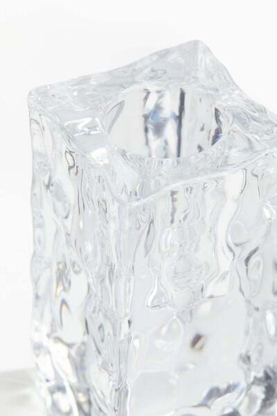 H&M Glass candlestick