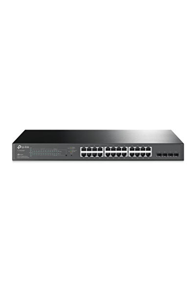 TP-LINK Διακόπτης TL-SG2428P, 24 θύρες Gigabit PoE+, 4 θύρες SFP