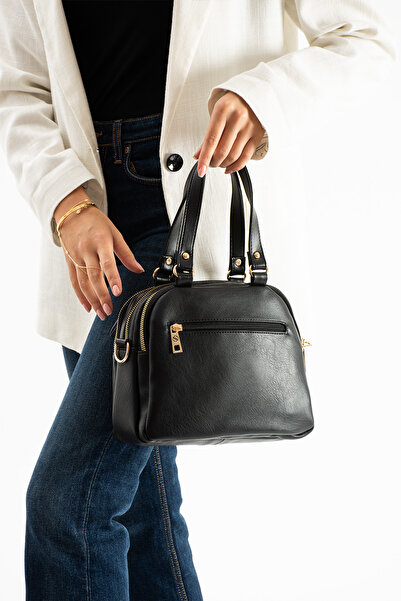 Sanmorris ÖZER-1431-Kadın Çapraz Askılı El & Omuz Çantası