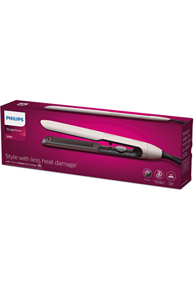 Philips Hair straightener BHS515/00, ThermoShield technology, argan oil infused plates