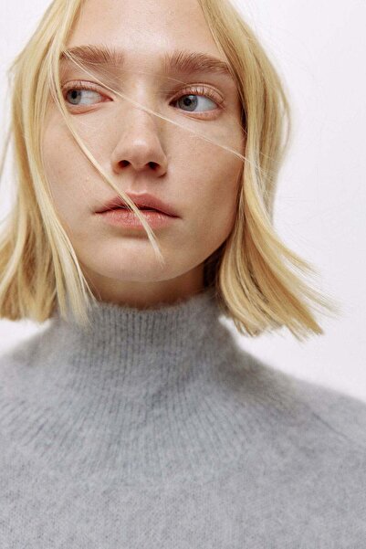 H&M Mohair-blend turtleneck jumper