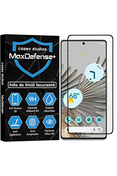 Casey Studios Folie Sticla Google Pixel 7 Pro, Full Cover 3D, HD, Anti Zgarie...